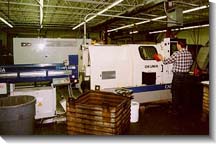 CNC lathe with Bar Feed